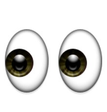 Emoji de ojos